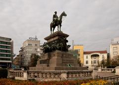 Tsar Liberator monument in front of Bulgarian parliament, Sofia