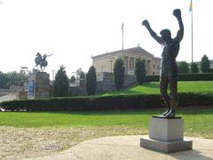 Rocky Statue