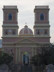 Our Lady of Angels Church entrance in Puducherry