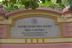 Our Lady of Angels Church Greco Roman structure in Pondicherry