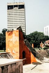 Jantar Mantar astronomical instruments in New Delhi