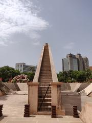 Jantar Mantar observatory in Connaught Place, New Delhi