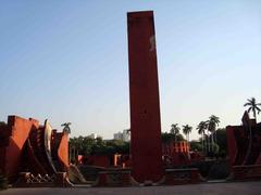 Jantar Mantar observatory in Jaipur, India