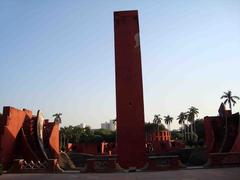 Jantar Mantar observatory in Delhi, India