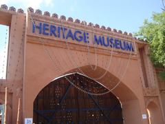 monument at the Museum of Natural History in Islamabad, Pakistan