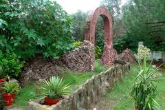 Rock Garden gate at the Pakistan Museum of Natural History in Islamabad