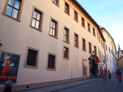 Lobkovický palác na Pražském hradě entrance