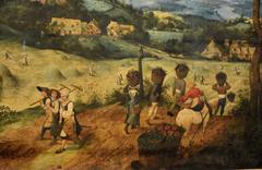 Pieter Brueghel the Elder Haymaking painting 1565