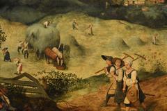 Pieter Brueghel the Elder's painting Haymaking from 1565