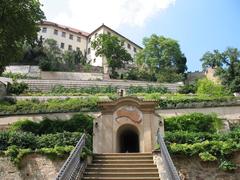 Palffy Palace Garden under the Prague Castle