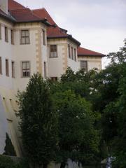 Prague Castle, Lobkowicz Palace, view from Na Valech Garden