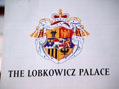 Heraldic coat of arms of the Lobkowicz family