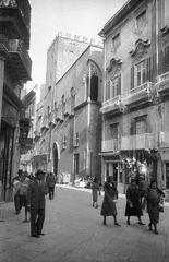 People in Palermo street, Sicily