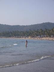 Palolem Beach at sunset