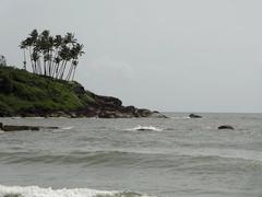 Palolem Beach in Goa by the Arabian Sea, India