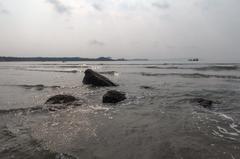 View of Arabian Sea from Palolem Beach