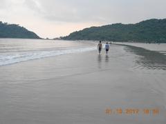 Dr Pundlik Gaitonde Road in Palolem, Goa, India