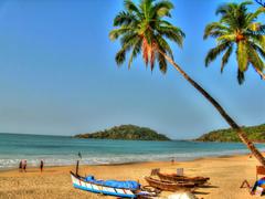 Palolem beach in Goa