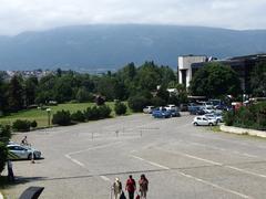 Cityscape of Sofia on June 15, 2014