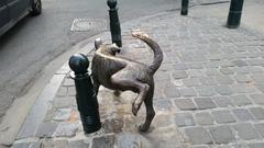 Het Zinneke sculpture in Brussels