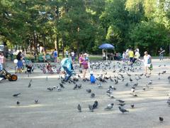 Park of the 28 Panfilov Guardsmen in Almaty, Kazakhstan