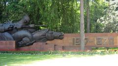 Gorelief Monument of Glory in Almaty