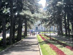 Panfilov Park in Almaty, Kazakhstan