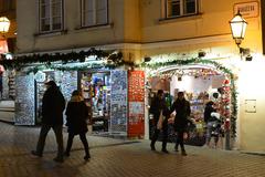 Souvenir shops in Bakačeva Street, Zagreb