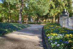 El Capricho Park in Madrid, Spain