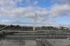 La Passerelle Mimram connecting Kehl and Strasbourg