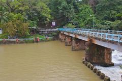 Bridge in front of Aruvikkara Dam, Thiruvananthapuram, Kerala, India