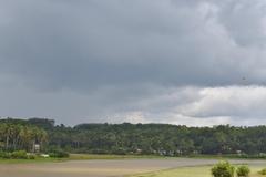 Karaman River near Aruvikkara Dam