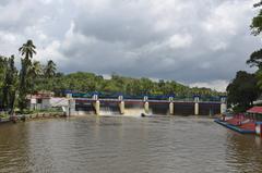 Aruvikkara Dam in Thiruvananthapuram, Kerala