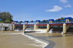 Aruvikkara Dam in Thiruvananthapuram, Kerala, India