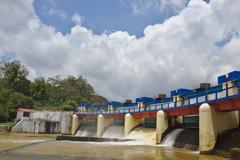 Aruvikkara Dam in Kerala, India