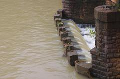 Bridge in front of Aruvikkara Dam, Thiruvananthapuram, Kerala, India