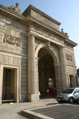 Porta Garibaldi city gate in Milan