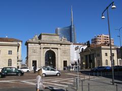 Milan Porta Garibaldi station view