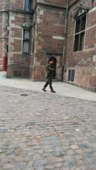 Guard at Rosenborg Castle in Copenhagen