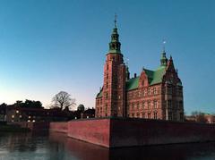 Rosenborg Castle at sunset