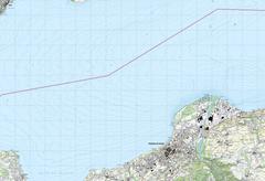 National Map of Switzerland 1:25'000, sheet 1262 Thonon-les-Bains