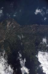 View of France from space during ISS Expedition 15