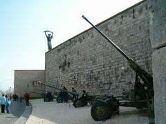 Budapest Citadella with panoramic view