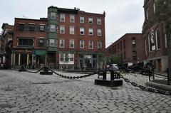 Corner near Paul Revere's home in Boston