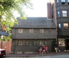 Paul Revere House in Boston in daylight