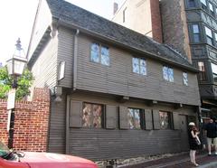 Paul Revere House in Boston from the south