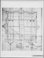 Map of a Vietnamese citadel in Hanoi from 1897