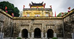 Central sector of the Imperial Citadel of Thang Long in Hanoi