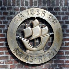 43rd Infantry Regiment insignia at Vauban Citadel in Lille