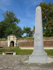 Obelisk commemorating Marshal Boufflers, commander of Lille citadel in 1708